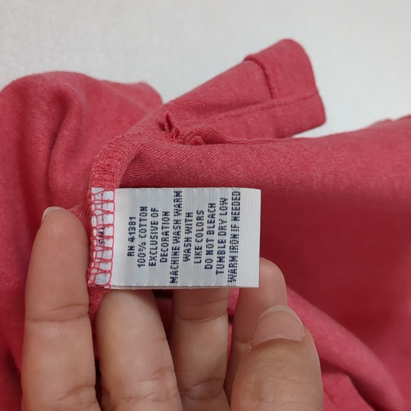 Ralph Lauren Men's Short Sleeve Polo Shirt Pink/Coral Size Medium 100% Cotton - Picture 6 of 10